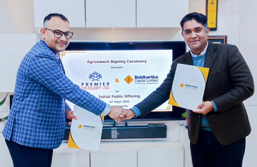 आईपीओ जारी गर्दै प्रिमियर डिस्टिलरी, बिक्री प्रबन्धकमा सिद्धार्थ क्यापिटल