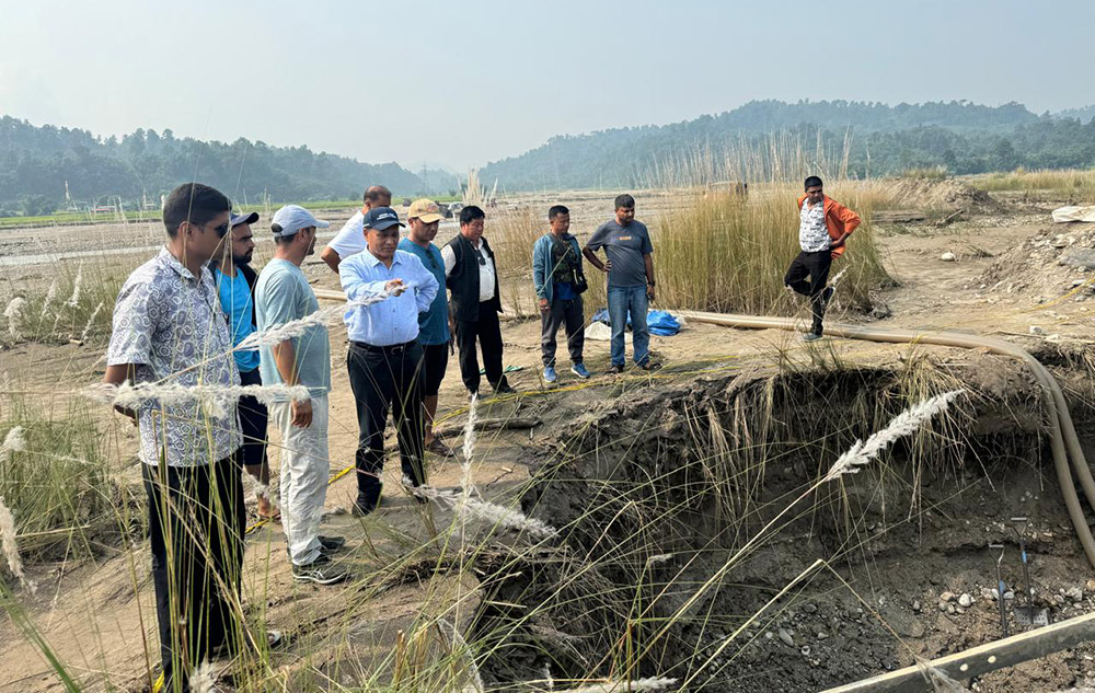 काबेली प्रसारण लाइनको पुनर्निर्माण धमाधम, तिहारअघि सञ्चालनमा ल्याउने