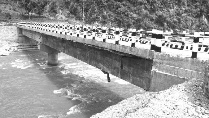 कालीगण्डकीमा पक्की पुल निर्माण हुँदै