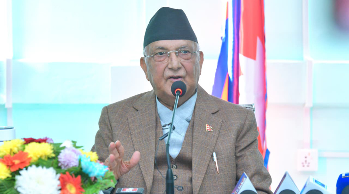 बालेनको घर अगाडिको बाटो मैले बनाइदिएको हुँ - केपी ओली