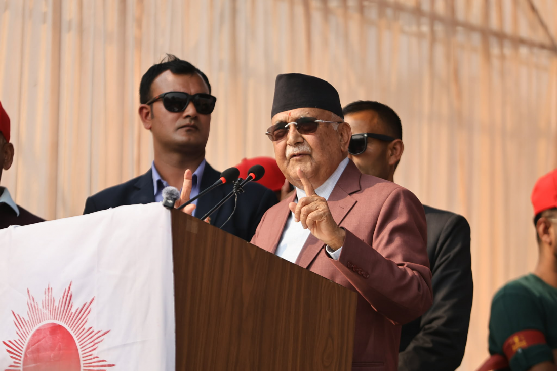 ओलीको बालेनलक्षित टिप्पणी -बच्चाबच्चीले पनि ‘प्रधानमन्त्री, राष्ट्रपति’ बन्छु भन्छ, तर बन्दैन