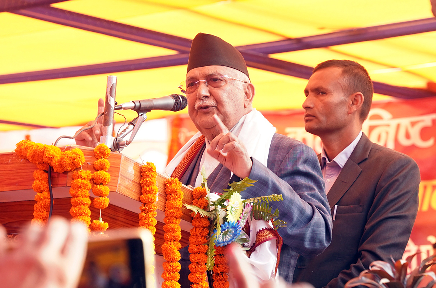 समृद्ध नेपाल, सुखी नेपाली’को परिकल्पना साकार गर्न एमालेको एकल सरकार : एमाले अध्यक्ष केपी ओली