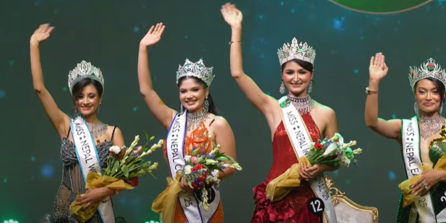 लुना लुइँटेललाई ‘मिस नेपाल २०२५’को ताज