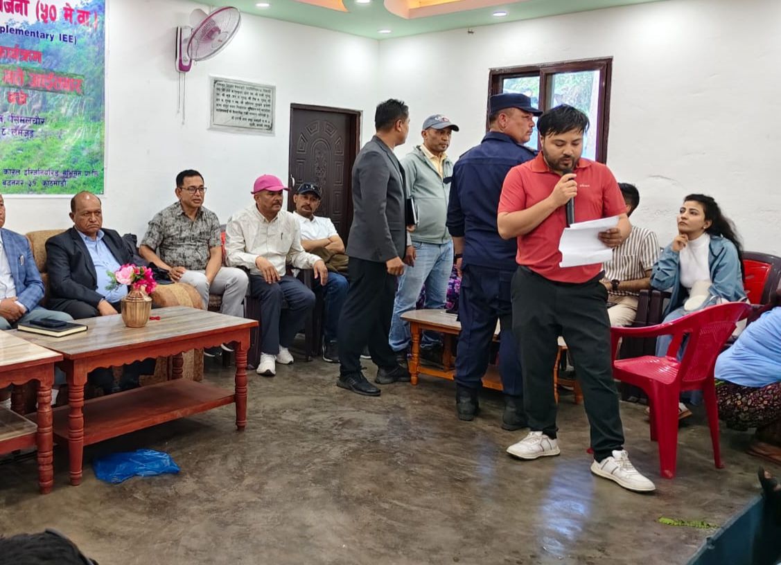 ५० मेगावाट मर्स्याङ्दी बेसी आयोजना अघि बढ्दै: अपि पावरको मुख्य लगानी, सार्वजनिक सुनुवाई सम्पन्न