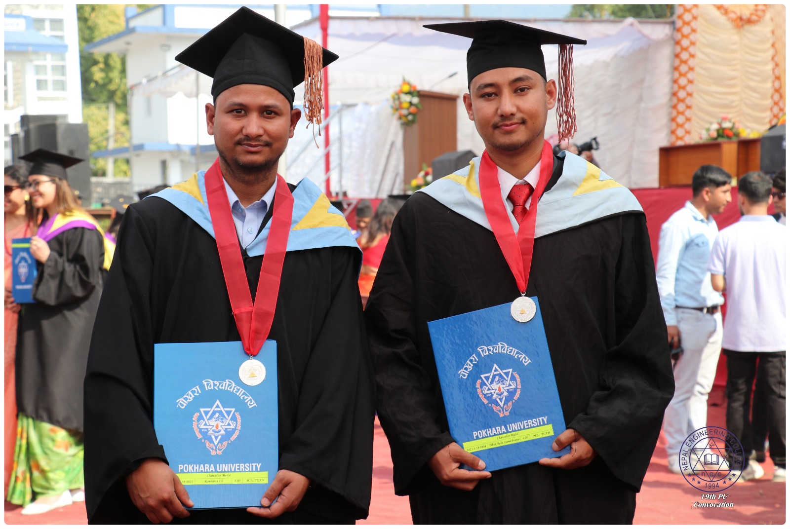 नेपाल इन्जिनियरिङ कलेजका दुई विद्यार्थीलाई कुलपति पदक, २९ जना डीन लिस्टमा