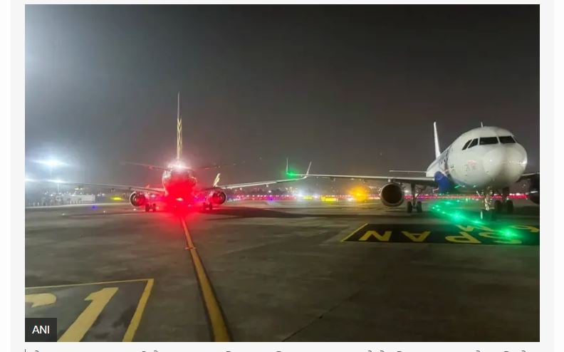 एयर इन्डिया र इन्डिगो विमानका पखेटा ठोक्किए