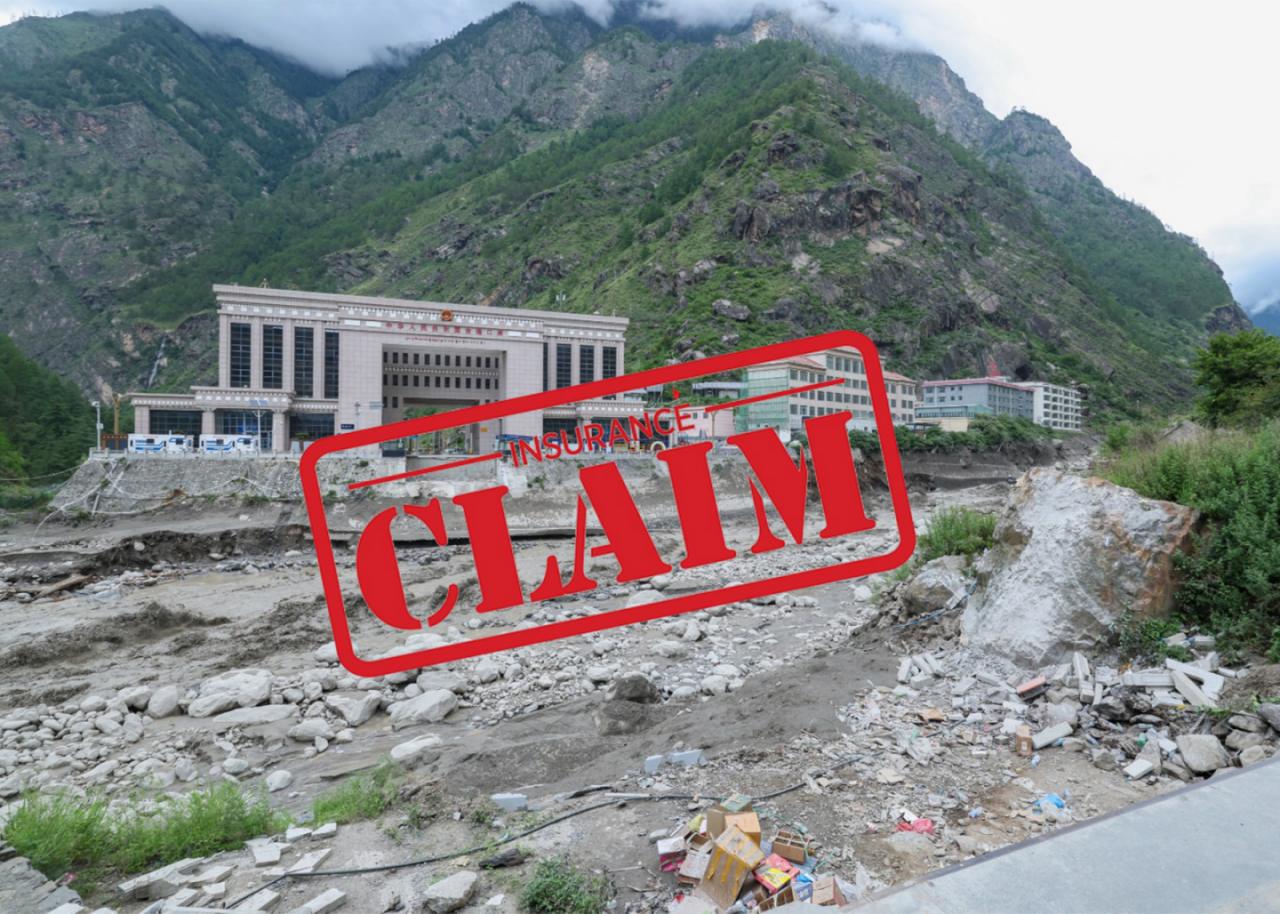 रसुवा बाढीबाट भएको क्षतिको ६३ वटा दाबी, २९ करोडको दाबी पर्दा सामुद्रिक बीमालेखमा मात्रै १५ करोड बढी