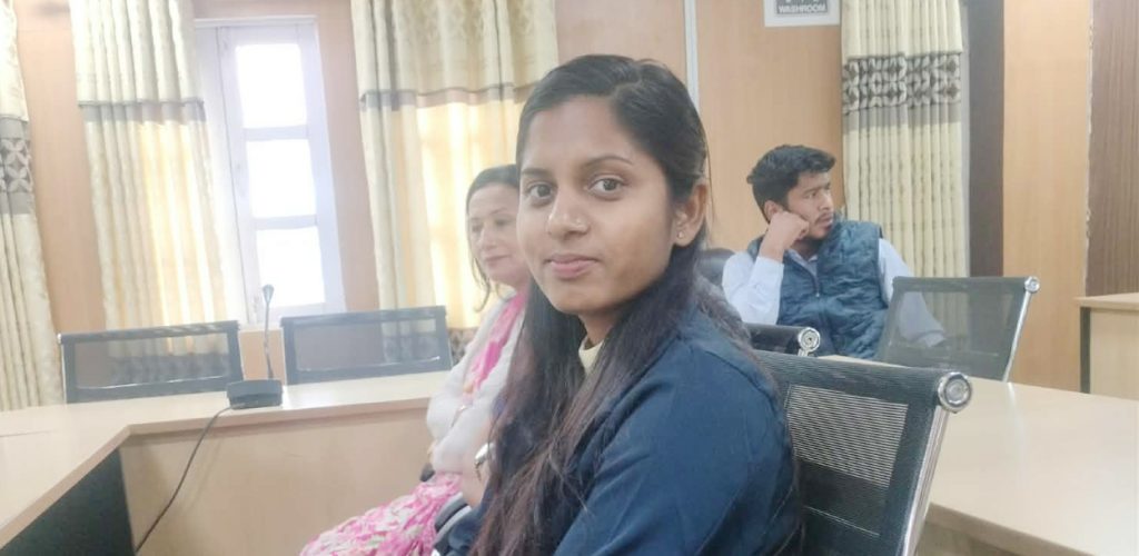 उपसभामुखमा श्रम संस्कृतिबाट रुबी कुमारीको उम्मेदवारी दर्ता