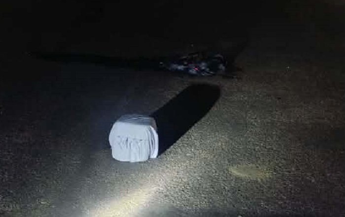 साँखु जाने सडकमा भेटिएको शङ्कास्पद बस्तु डिस्पोज