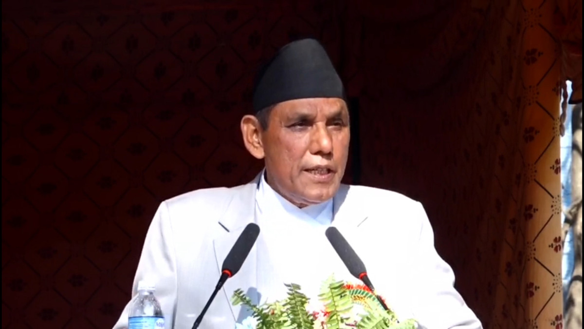 तोकिएकै मितिमा निर्वाचन सम्पन्न गर्नु सरकारको मुख्य दायित्व हो - अध्यक्ष दाहाल