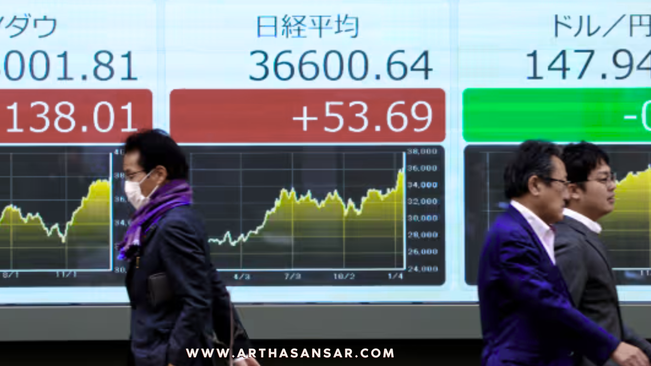 मध्यपूर्व तनाव चर्किँदा टोकियो सेयर बजारमा गिरावट, तेल मूल्य उकालो लागेपछि विश्व बजारमा दबाब