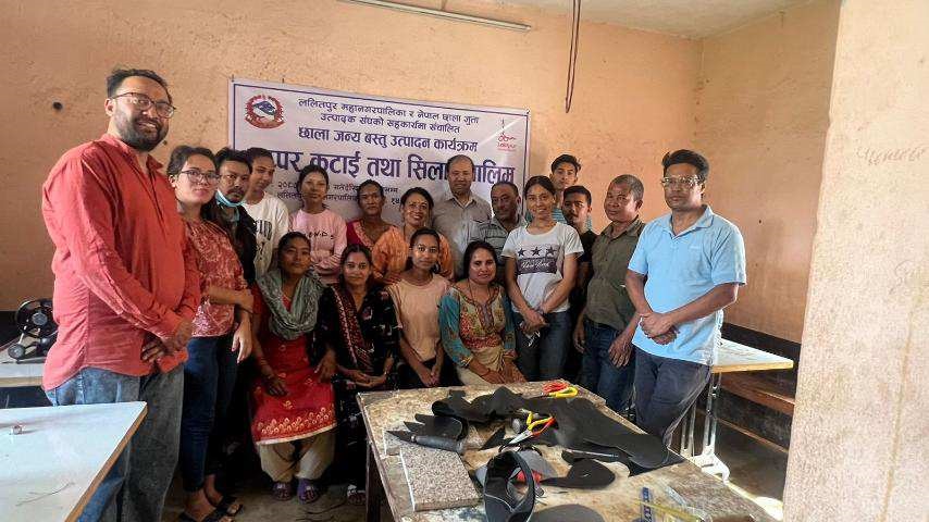 १५ दिने अप्पर कटाई तथा सिलाई तालिम सञ्चालन