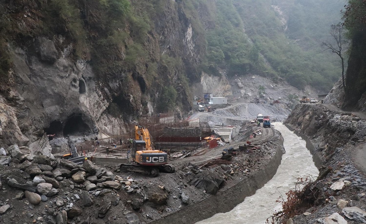 ‘माथिल्लो म्याग्दी’ जलविद्युत् आयोजनाको भौतिक प्रगति १३ महिनामा ५० प्रतिशत