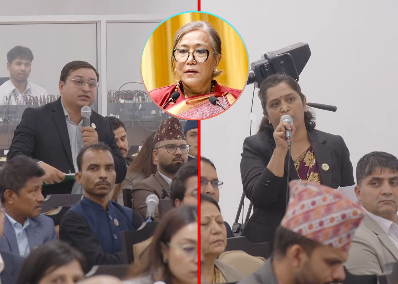 कामु प्रधानन्यायाधीशकाे आदेशप्रति संसद्‌बाटै रास्वपाको चुनौती- राजनीति गर्ने भए कोट खोलेर आउनू